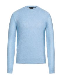 PRADA Sky blue Mens Sweater at Yoox